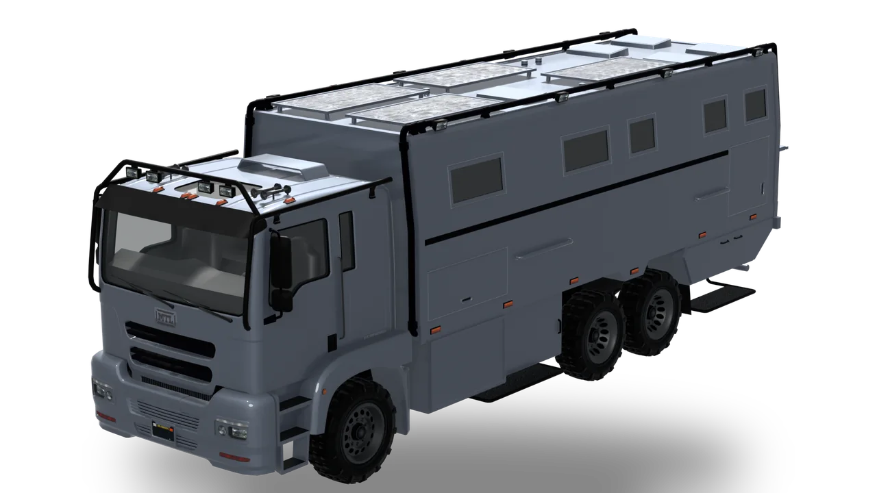 Brickade, Armored Chassis · Armored truck