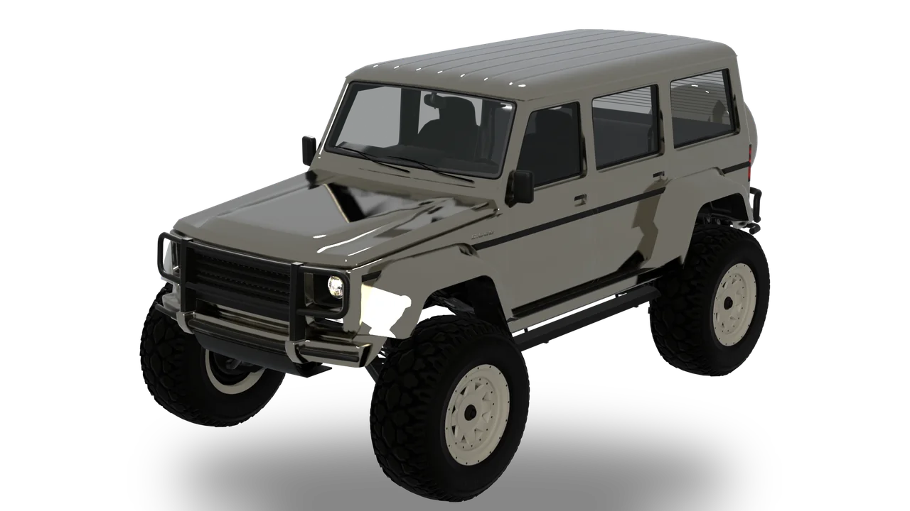 Benefactor Dubsta Six, Armored Chassis · 6x6