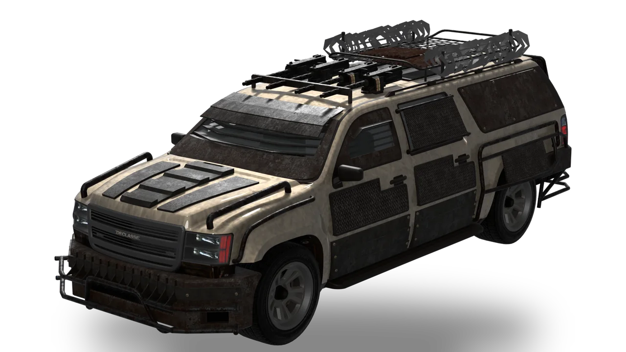 Declasse Granger Warlord, Truck / 4x4 · Caged SUV