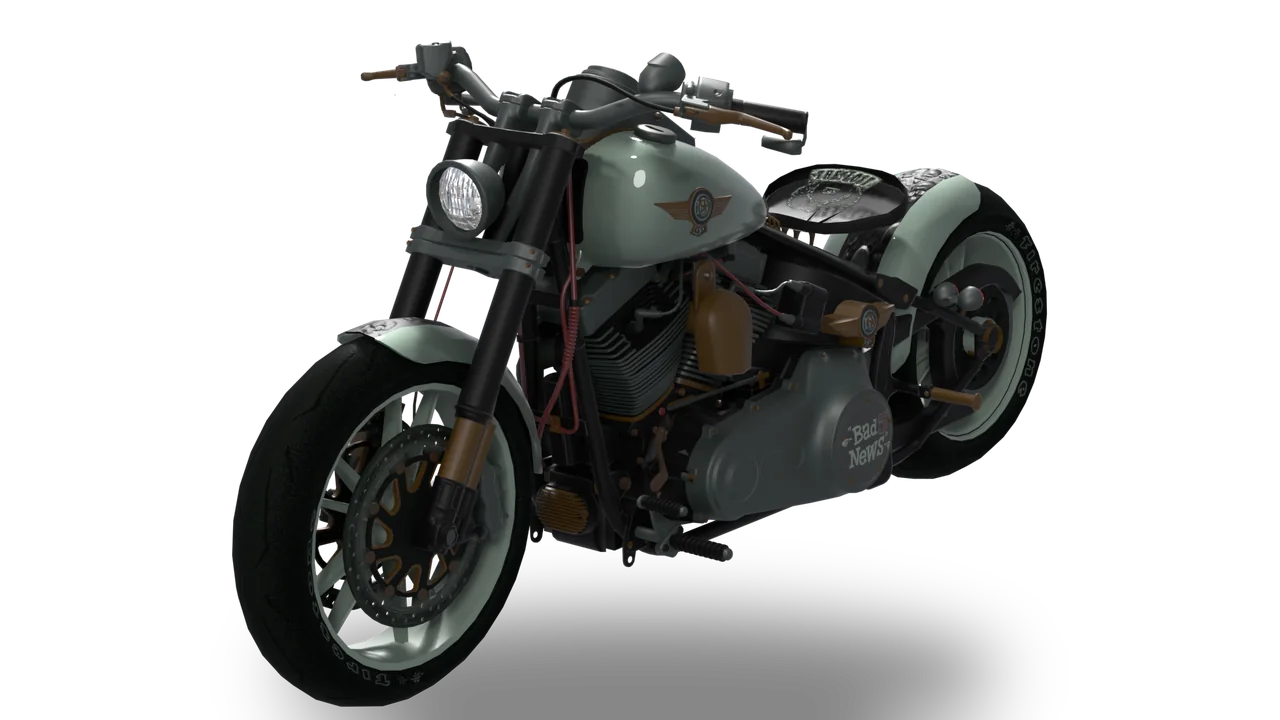 LCC Hexer Custom, Bike / ATV · Chopper