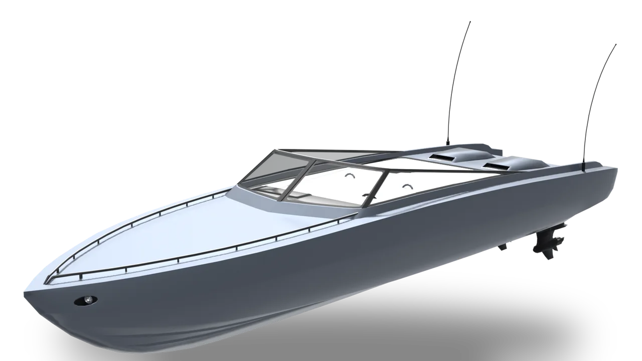 Shitzu Jetmax, Boat · Offshore powerboat