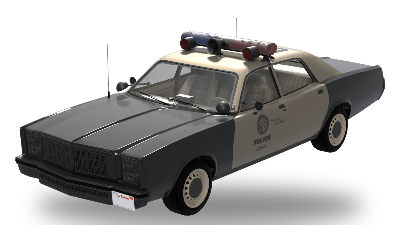 Bravado Greenwood Cruiser, Car / Pickup · LSPD