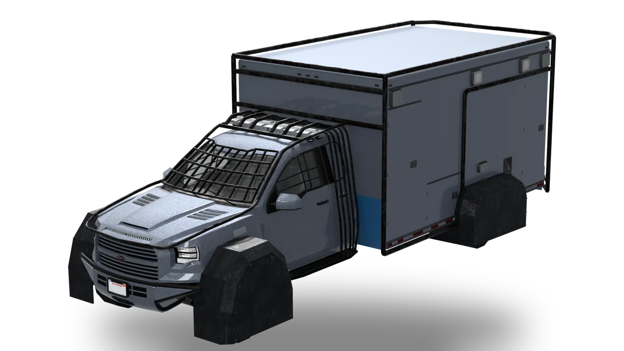 Vapid Carabu Field Ambulance, Armored Chassis · Armored medic truck