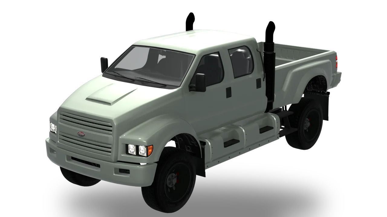 Vapid Guardian Ironside, Armored Chassis · Caged heavy-duty pickup