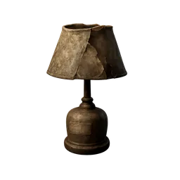 Broken Table Lamp