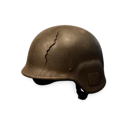 Cracked Helmet