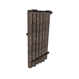 Timber Double Gate Leaf Kit