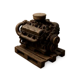 Marine V8 Engine