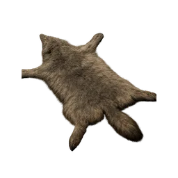 Prime Wolf Pelt